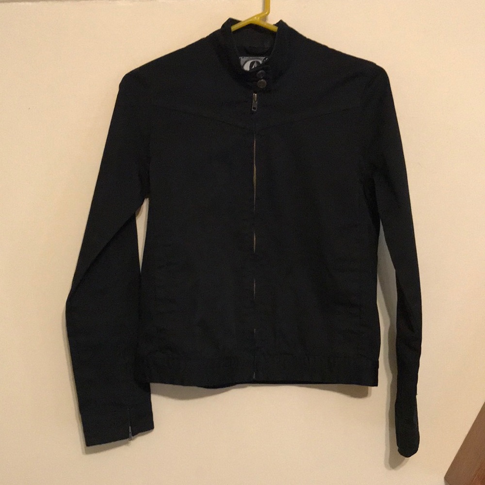 Black Volcom Women’s Moto Jacket